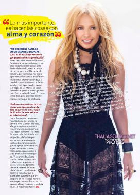 EXCLUSIVE INTERVIEW: Thalía celebrates the 20 years of María la del ...